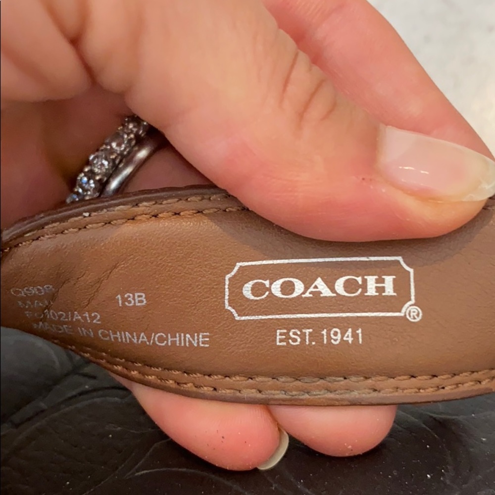 Coach flip flops - Picture 4 of 5